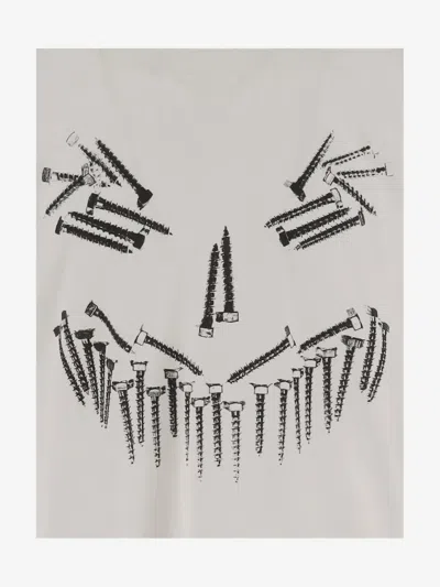 44 Label Group Screw-face Graphic T-shirt In Gray