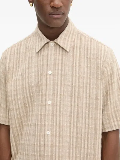 Samsoe & Samsoe Checked Short-sleeve Shirt In Multi