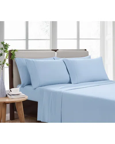 Cannon Solid Sheet Set In Blue