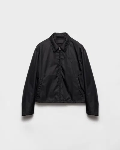 Prada Re-nylon Jacket In Black