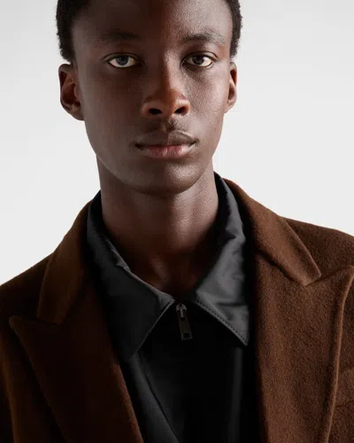 Prada Re-nylon Jacket In Black