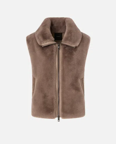 Pinko 'deyn' Fur-effect Vest