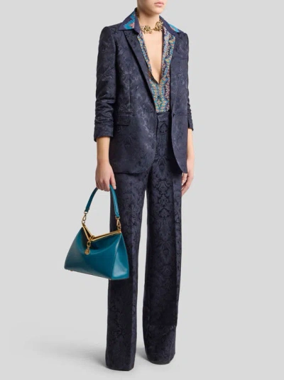 Etro Jackets In Blue