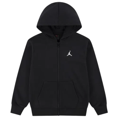 Jordan Kids' Big Boys Mj Brooklyn Full-zip Hoodie In Black