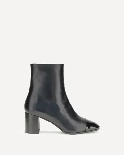Carel Paris Woman Ankle Boots Black Size 6.5 Lambskin In Black