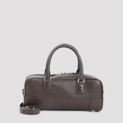 Loewe Structured Rectangular Handbag In Premium Calfskin Leather