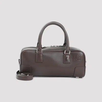 Loewe Structured Rectangular Handbag In Premium Calfskin Leather