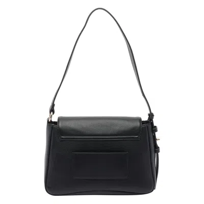 Liu •jo Medium Logo Hobo Bag With Adaptable Strap In Black