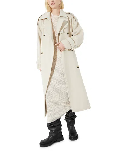 Max & Co . Trench Coat In White