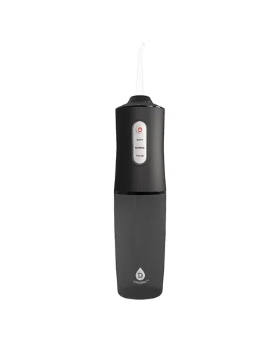 Pursonic Usb Rechargeable Water Flosser Helps Remove Plaque & Dilute Harmful Toxins In Black