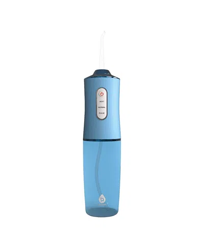 Pursonic Usb Rechargeable Water Flosser Helps Remove Plaque & Dilute Harmful Toxins In Blue
