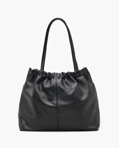 Marc Jacobs Cristina Tote With Chain Embellishments And Drawstring Closure In Black