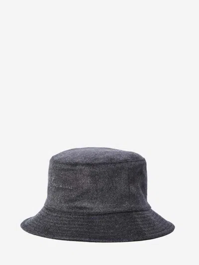 Jacquemus Le Bob Bucket Hat In Gray