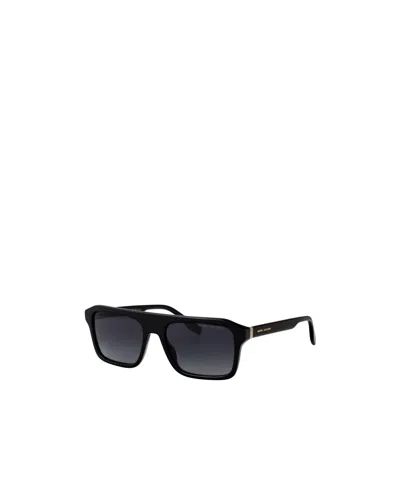 Marc Jacobs Rectangle-frame Sunglasses In Black