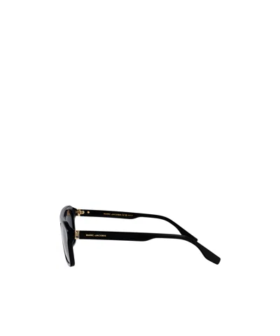 Marc Jacobs Rectangle-frame Sunglasses In Black