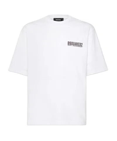 Dsquared2 Exclusive Design T-shirt In White