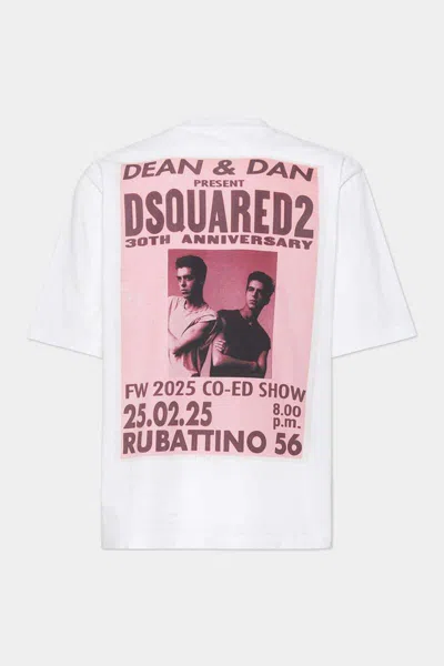 Dsquared2 Exclusive Design T-shirt In White