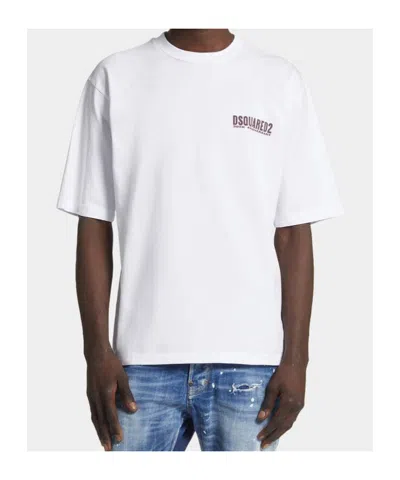 Dsquared2 Exclusive Design T-shirt In White