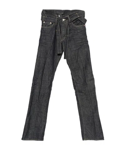Dsquared2 Dsquared Blue Denim Dsquared X Magliano Butch Jeans In Black