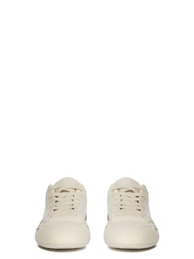 Rick Owens Basic Low-top Rubber Sole Sneakers In Multi