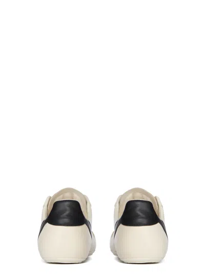 Rick Owens Basic Low-top Rubber Sole Sneakers In Multi