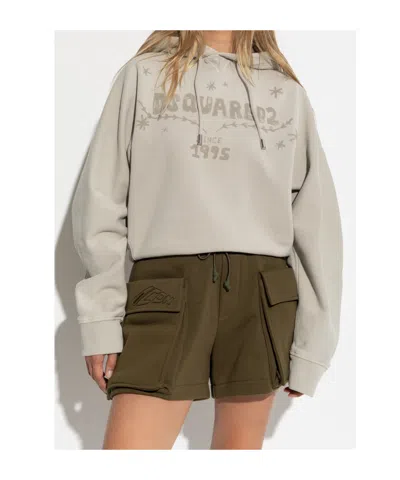 Dsquared2 Long Sleeve Sweatshirt In Multi