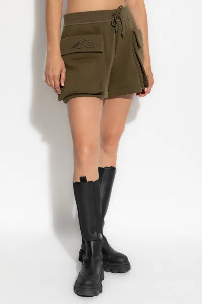 Dsquared2 Pocket Drawstring Shorts In Green