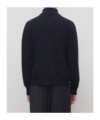 The Row Tobia Jacket In Cashmere In Blue