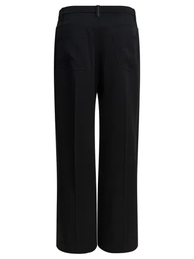 Brunello Cucinelli Tailored Trousers With Wide Leg In Black
