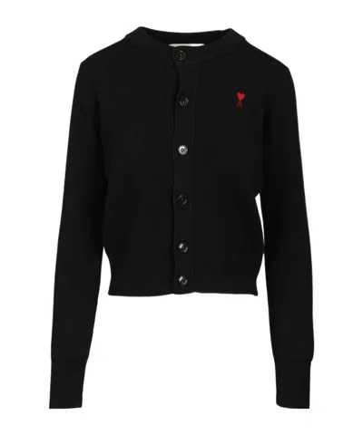 Ami Alexandre Mattiussi Cardigan In Blue