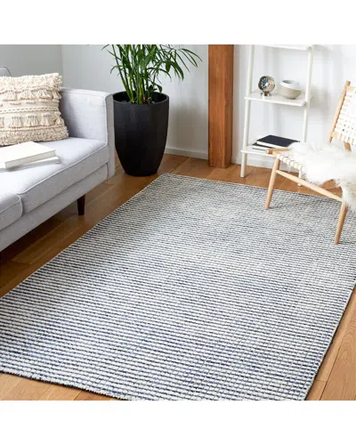 Safavieh Abstract Azure Sands Hand-tufted Wool Rug In Gray