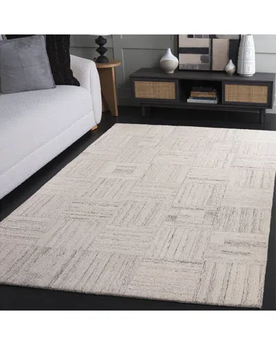 Safavieh Abstract Mirtha Hand-tufted Wool-blend Rug In Neutral