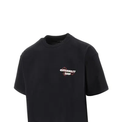 Carhartt Work In Progress Wiptopia Organic Cotton Graphic T-shirt In Black
