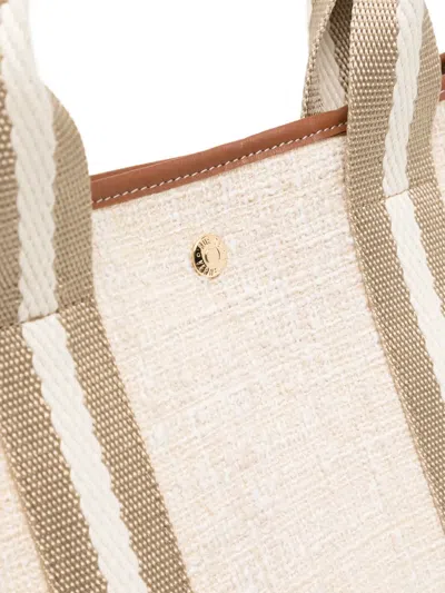 Rue De Verneuil Medium Traversée Tote Bag In Neutral