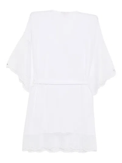 Eberjey Beatrix Robe In White