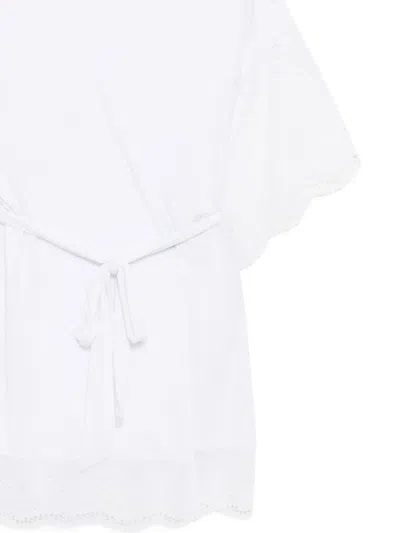 Eberjey Beatrix Robe In White