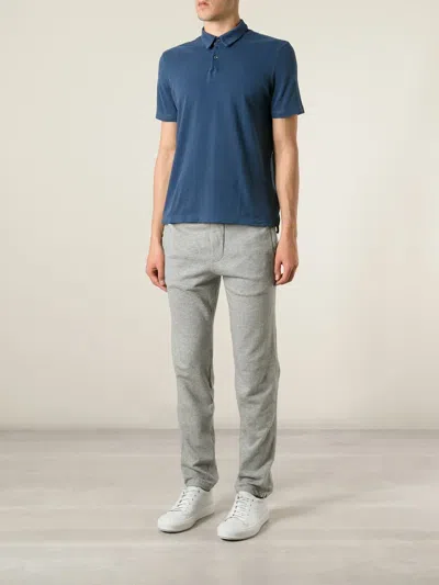 James Perse Classic Track Pants In Gray