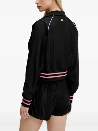 Barrow Zip-up Sweatshirt In Black