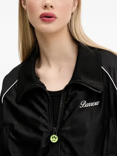 Barrow Zip-up Sweatshirt In Black