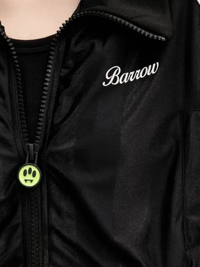 Barrow Zip-up Sweatshirt In Black