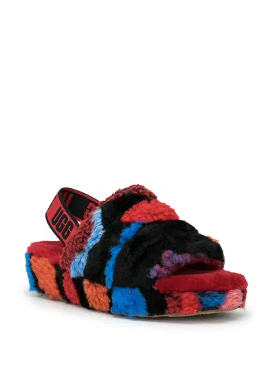 Ugg Fluff Yeah Slides In Multi