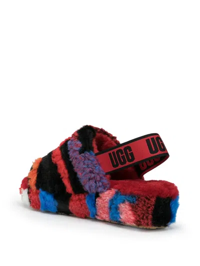 Ugg Fluff Yeah Slides In Multi