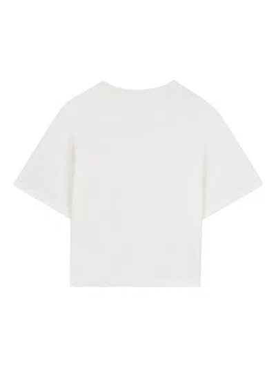 Dkny Logo-detail T-shirt In White