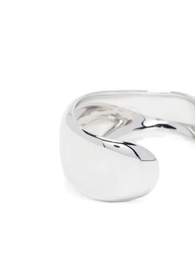 Missoma Sculptural Molten Bracelet In Metallic