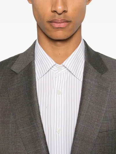 Fursac Single-breasted Suit In Gray