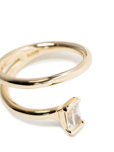 Apm Monaco Twist Éclat Ring In Gold