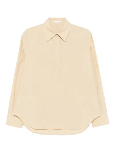 The Row Long-sleeved Tops In Neutral