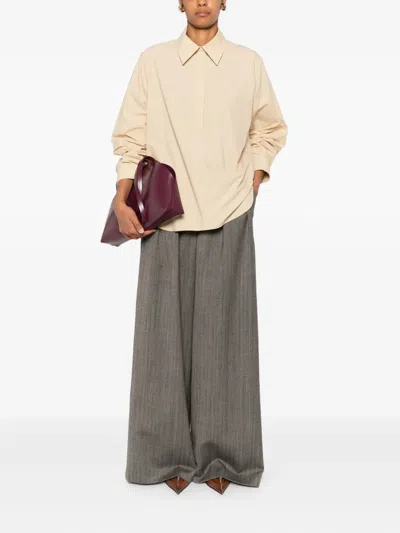 The Row Long-sleeved Tops In Neutral
