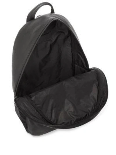 Shop Neil Barrett Thunderbolt Calf Leather Rucksack In Black