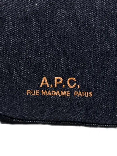 Apc A.p.c. Blue Shoulder Bags Women In Blue